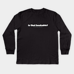 Hookable - Copywriting problems Kids Long Sleeve T-Shirt